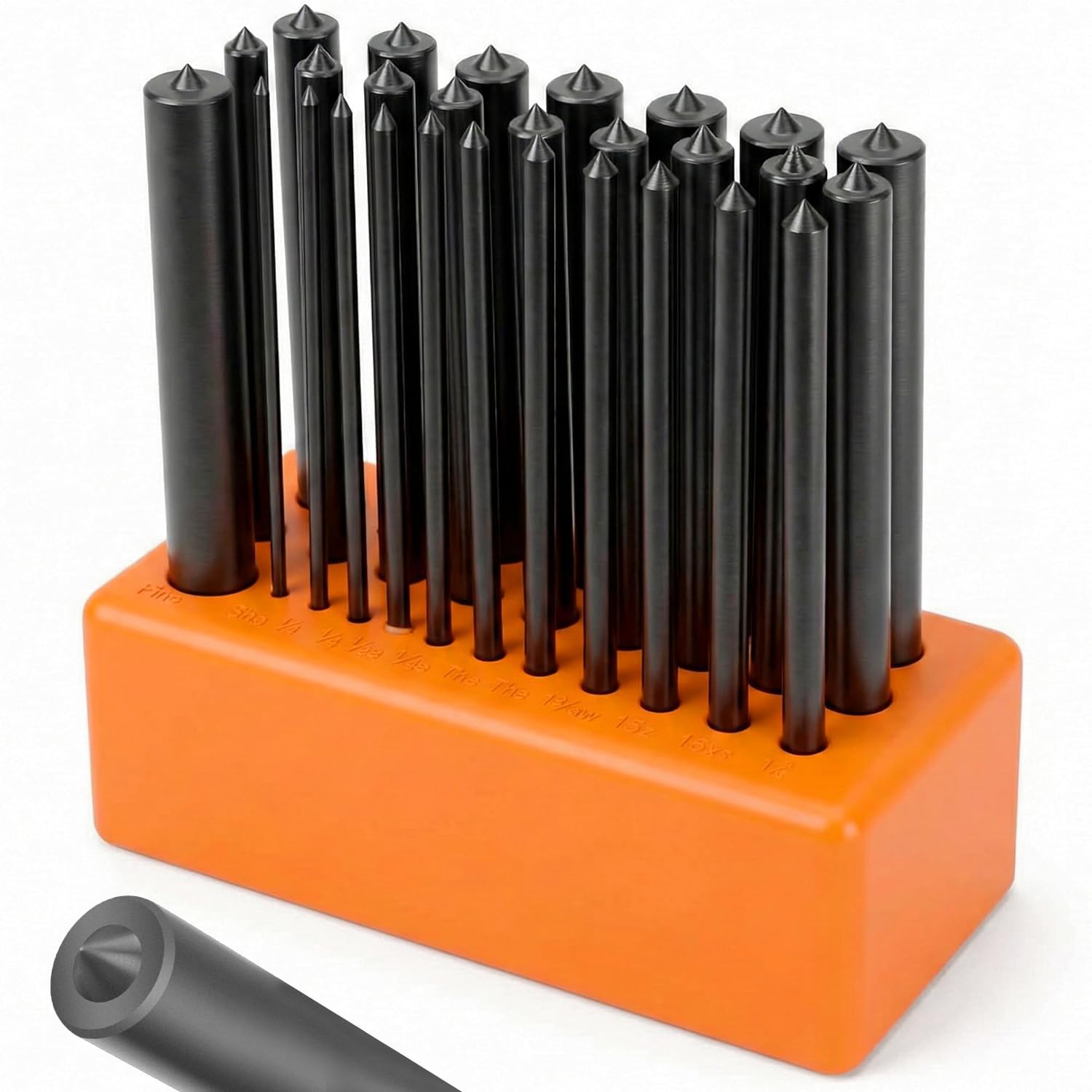 BOUNDARIES / 4枚セット HORUSDY 28-Piece Transfer Punch Set, 3/32